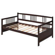 Modern Solid Wood Daybed - Twin Multifunctional, Espresso Finish - $268.99 Modern Solid Wood Daybed - Twin Multifunctional, Espresso Finish - $268.99