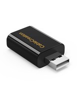 CableCreation USB Audio Adapter with 3.5mm Jack, USB External Stereo Sou... - $16.99