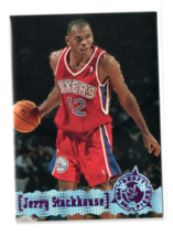 1995-96 Topps Stadium Club Jerry Stackhouse #329 Rookie Philadelphia 76ers RC NM - £1.54 GBP