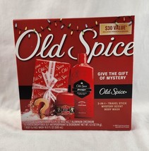 Old Spice 2-in-1 (Travel Stick, Mystery Scent, Body Wash) Holiday Gift Pack - £8.14 GBP