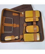 Vintage 1950s Sheldon Travel Kit Brushes Mirror Comb Shoe Horn - €25,41 EUR