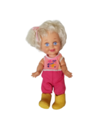 VTG Baby Face Doll Galoob So Delightful DeeDee Blue Eyes Blonde Vintage ... - £102.52 GBP