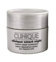 Clinique Smart Night Custom Repair Moisturizer  Dry to Combination Skin  0.50 - £17.57 GBP