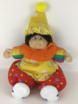 Cabbage Patch Kids Doll Clown Tongue Coleco Boy Brown Hair Eyes 16&quot;  1985  1980s - £70.96 GBP