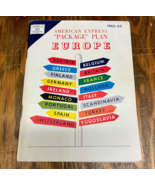 1962-63 American express package plan Europe booklet movie photo prop - €17,15 EUR