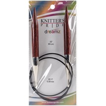 Knitter's Pride-Dreamz Fixed Circular Needles 32", Size 17/12mm - $25.99