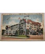 Vtg Elms Health &amp; Pleasure Resort Hotel Excelsior Springs MO Linen Postc... - $8.21 CAD