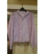 N.Y.L. LILAC HOODIE JACKET WITH FRONT POCKETS  - £9.43 GBP