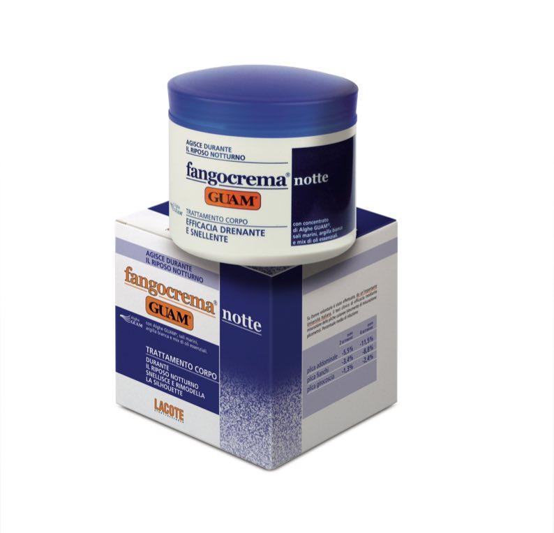 Guam Sculpting & Slimming Anti-Cellulite Night Cream, 8 Essential Oils