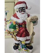 International Santa Claus African American The United States Figurine 1997 - $23.70