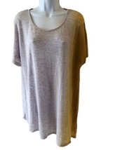 Lane Bryant Ombre Asymmetrical Hem Boho Lagenlook Top NWT Size 18 20 - £12.17 GBP