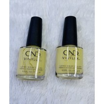 CND Vinylux Long Wear Nail Polish Yellow 2 Pk Bundle Set - $10.37