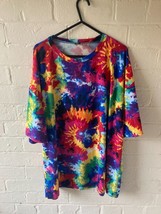 Colourful Blouse Shein Dress Medium multi colour - $9.06