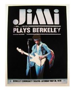 Jimi Hendrix Black Velvet Poster Promo Berkeley JIMMY-
show original tit... - $1,651.93 MXN