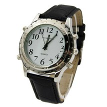 New Analog Luxury Electronic Wristwatch English Talking Watch   - £39.29 GBP