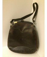 1958 Vintage Brown Leather Ladies Purse Made in France for Lazarus - £8.49 GBP