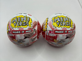 Make It Mini Miniverse Target Food Favorites MGA Mystery Capsule NEW X 2 - £22.23 GBP