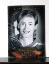 2011-12 Upper Deck Parkhurst Champions Renditions Wayne Gretzky #160 - £19.68 GBP