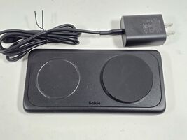 Belkin Boost Charge Pro 2-in-1 Qi2 Magnetic Wireless Charging Pad for iP... - $13.85