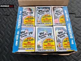 Vintage 1989 Topps Baseball Cello Box w/ 24 Unsearched Factory Sealed Packs - 1B - £77.89 GBP