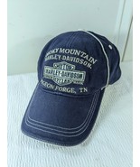 Harley Davidson Smokey Mountain Pigeon Forge Fitted Baseball Hat Cap nav... - $475.17 MXN