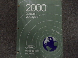 2000 Mercury Cougar Servizio Negozio Riparazione Manuale Volume 2 Fabbrica OEM - £27.89 GBP