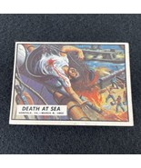 1962 Topps Civil War News Card #7 DEATH AT SEA Vintage 60s Trading Cards - £15.25 GBP