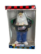 Bobby Labonte #18 2002 NASCAR 8” Collectible Santa Figurine Trevco Interstate - £10.48 GBP