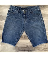 Mossimo Denim Capris With Front And Back Pockets -  Size 9 - £8.61 GBP