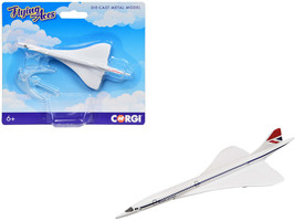 BAe/Aerospatiale Concorde Commercial Aircraft &quot;British Airways&quot; White &quot;F... - $46.49