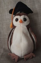 Ty Original Beanie Baby WISE The OWL Class Of 1998 Graduate Born May 31 1997 - £3.61 GBP