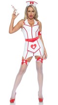 NEW ER Hottie Halloween Role Play Costume SZ Small Retails $54 Leg Avenue - £11.84 GBP