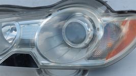 09-11 Jaguar XF XFR Headlight Lamp Halogen Driver Left LH POLISHED image 5