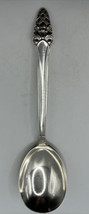 Vintage Antique Gorham Sterling Silver Serving Spoon SOVEREIGN Acorn 8 5/8&quot; - £67.07 GBP