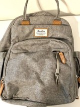 Ruvalino Backpack Diaper Bag 18x14x9 Inch Adjustable Straps Many Sections - $24.00