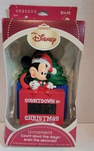 2012 Hallmark Disney Mickey Countdown Christmas Ornament 5&quot; New in box - $14.50