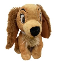 Disney Lady &amp; The Tramp Lady Plush Dog 6.25 inches high - $11.42