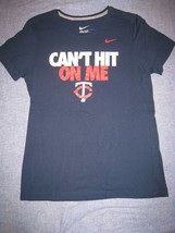 Minnesota Twins t-shirt Nike Can&#39;t Hit On Me TC - £105.82 GBP