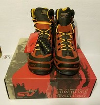 Rocky SV2 Substratum Men&#39;s Hiking Boots RE007 Black &amp; Dk Red Size 13M NEW IN BOX - £156.44 GBP