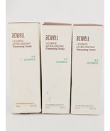 Acwell 5.5 Licorice pH Balancing Cleansing Toner 150ml Hydrates Lot of 3... - €28,57 EUR