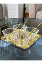 Set of 6 Nude Reflection Series Crystal Glass Bowl, Presentation, Snack Bowl, Se - £28.28 GBP