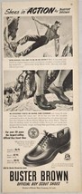 1952 Print Ad Buster Brown Boy Scout Shoes Hiking &amp; Climbing St Louis,Missouri - £13.04 GBP