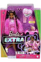 Barbie extra Doll HHN06 With Mini Pet Dog And Car, Fashion barbie Extra Doll - £39.70 GBP
