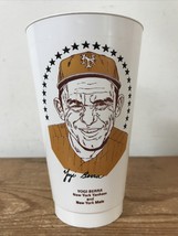 Vtg 70s 7-11 7 Eleven Yogi Berra New York Mets Yankees Plastic Slurpee Cup - $29.69