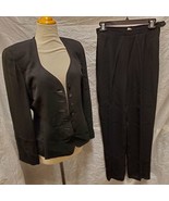 Giorgio Armani Le Collezioni Women&#39;s Black Blazer and Pants Set - £155.69 GBP