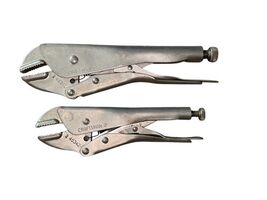 Craftsman USA Locking Pliers Vise Grip Set 45341 45342 Vintage image 2