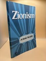 Zionism: A Basic Reader By Mordecai S. Chertoff, Herzl Press, Ex Library... - $23.42