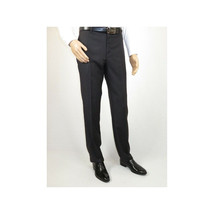 Men's Suit Wool Cashmere Georgio Cosani Two Buttons 910-04 Gray Pinstripe image 9