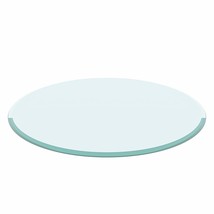 28&quot; Round Tempered Glass Table Top - 1/2&quot; Thick Beveled Edge - $1,846.85 MXN