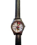 Disney Minnie Mouse Watch Small Size Classic Minnie New Battery! - $240.64 MXN